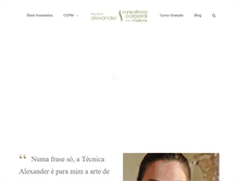 Tablet Screenshot of elenivosniadou.com